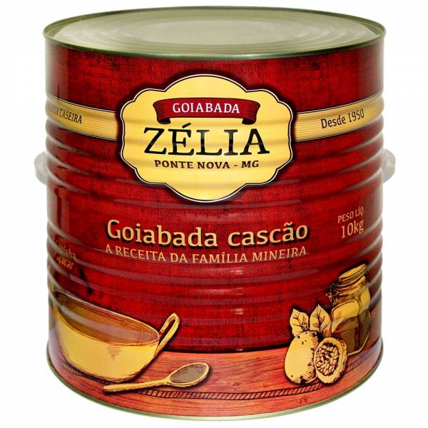 Goiabada Cascão Lata 10kg